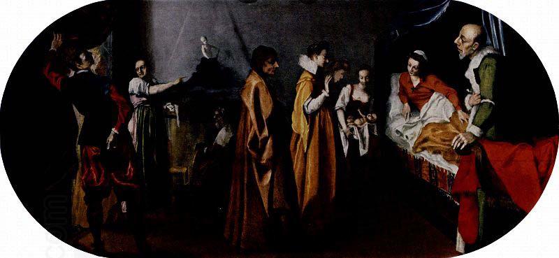 Andrea Boscoli Geburt der Jungfrau oil painting picture